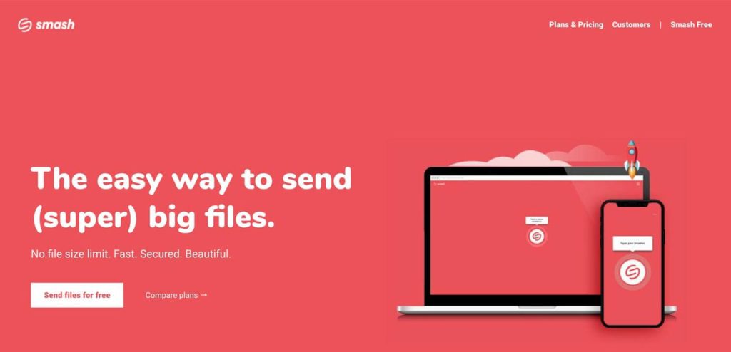 Send and Transfer Large Files Online for Free - Smash
