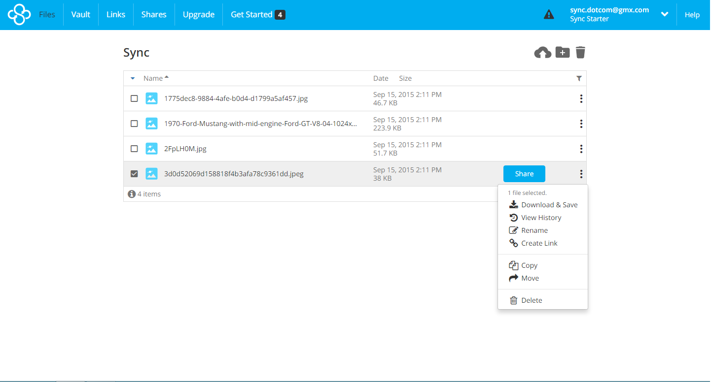 1 Select Ellipses Sync Com Help Desk